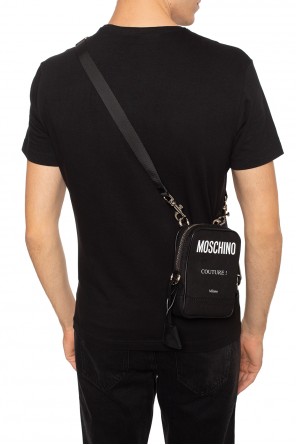Shoulder bag with printed logo, zdjęcie 2 Shoulder bag with printed logo od Moschino